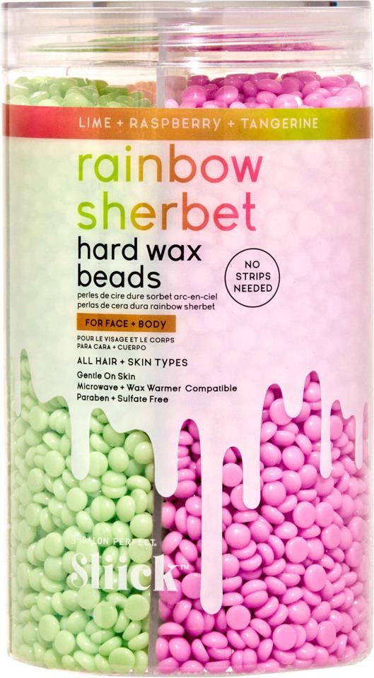 Sliick by Salon Perfect Hard Wax Beads Rainbow Sherbet 340 g