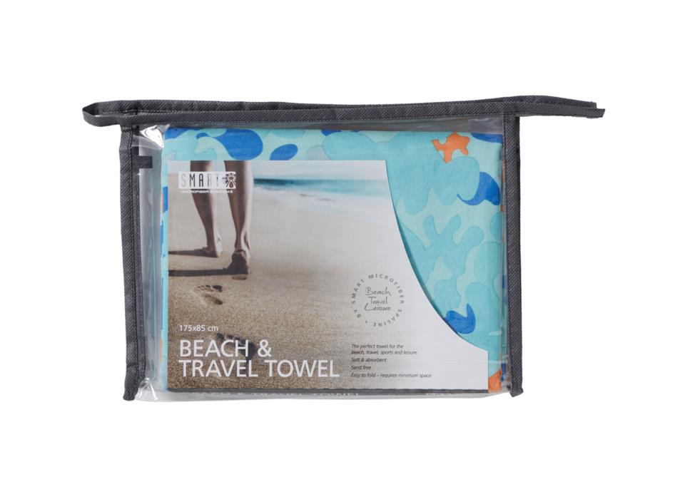 SMART Beach towel Blue Kamouflage blå