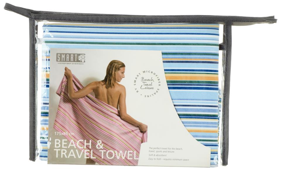 SMART Beach towel Blue stripes