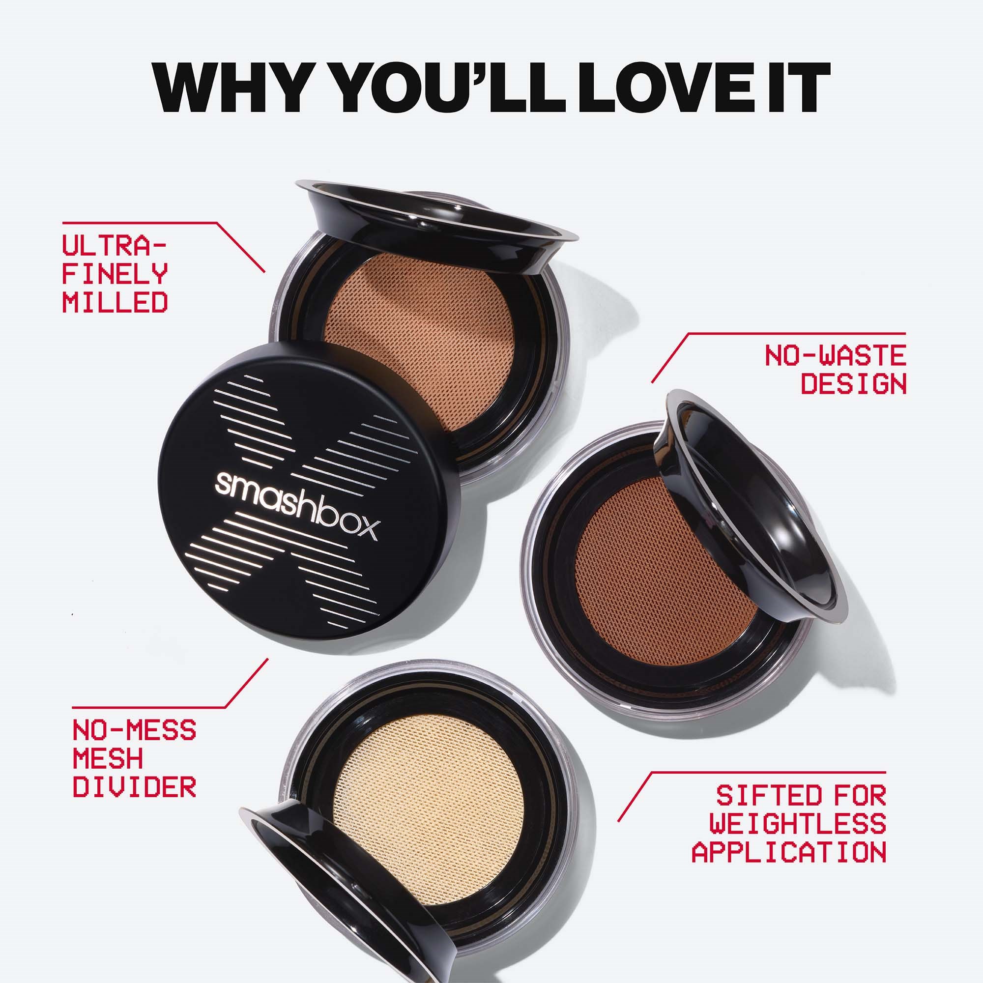 Smashbox Always On Skin-Balancing Setting Powder Translucent Dark (obrázok 5)