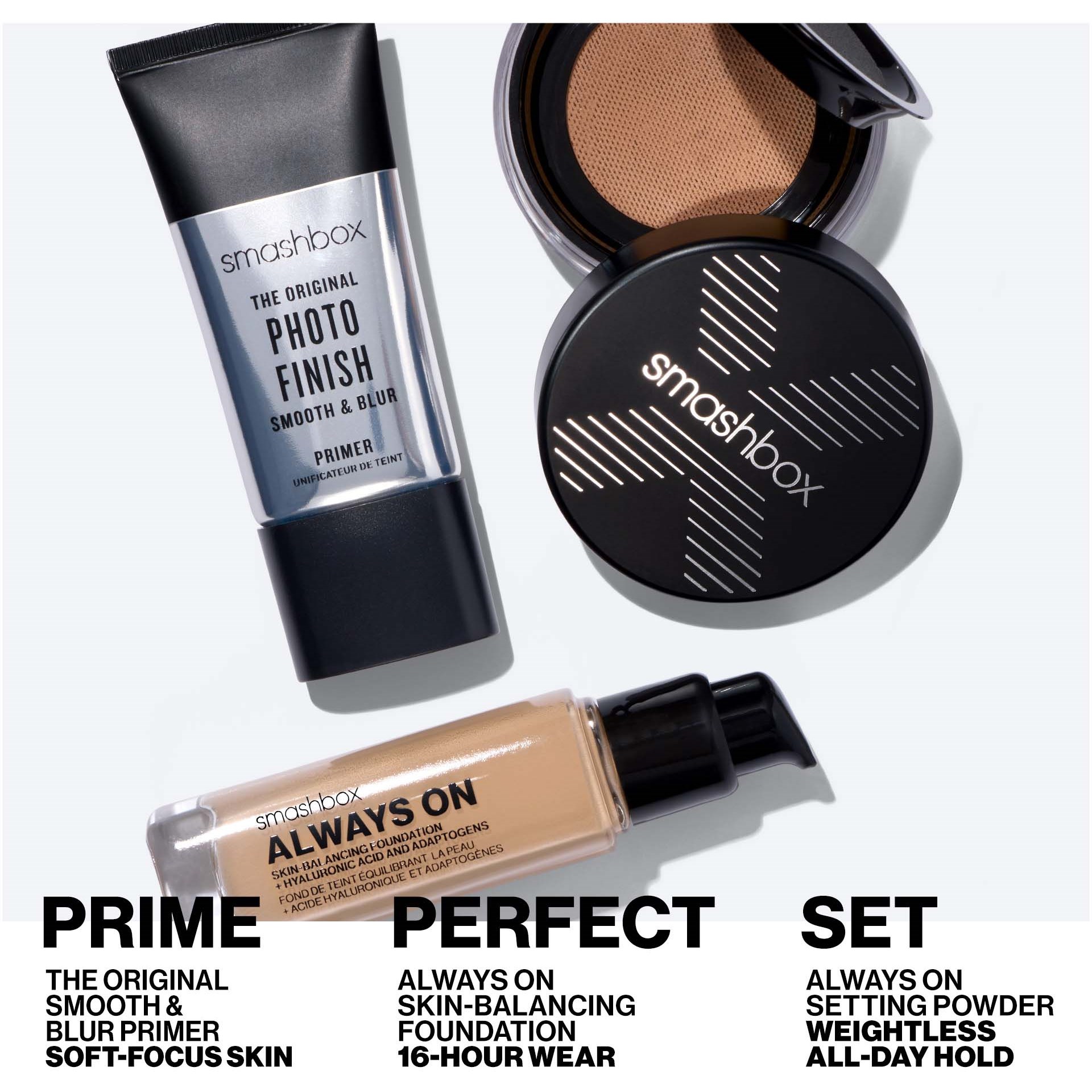 Smashbox Always On Skin-Balancing Setting Powder Translucent Dark (obrázok 7)