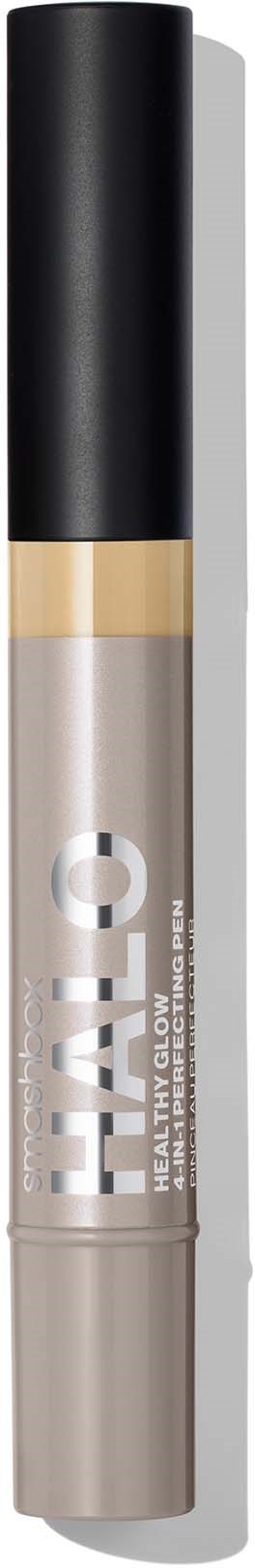 A makeup concealer pen with a black cap, beige and light brown body, labeled "Hutao."

sv-SE: En makeup-blekningspenna med svart lock, beige och ljusbrun kropp, märkt "Hutao."

nb-NO: En sminke-korrigeringspenn med svart lokk, beige og lys brun kropp, merket "Hutao."

da-DK: En makeup-blemlepens med sort låg, beige og lysebrun krop, mærket "Hutao."

fi-FI: Meikkivoidekynän mustalla kannella, beige ja vaaleanruskealla vartalolla, merkinnällä "Hutao."

de-DE: Ein Make-up-Korrekturstift mit schwarzem Deckel, beige und hellbraunem Körper, bezeichnet "Hutao."

nl-NL: Een make-up correctiestift met een zwarte dop, beige en lichtbruine body, gelabeld "Hutao."

pl-PL: Kredka korekcyjna do makijażu z czarną nakładką, beżowym i jasnobrązowym ciałem, oznaczona "Hutao."}\n}\n