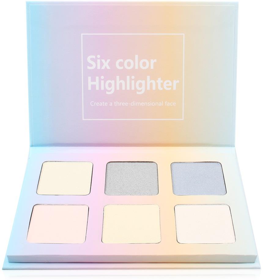 Smashit Cosmetics 6 Color Highlighter Palette