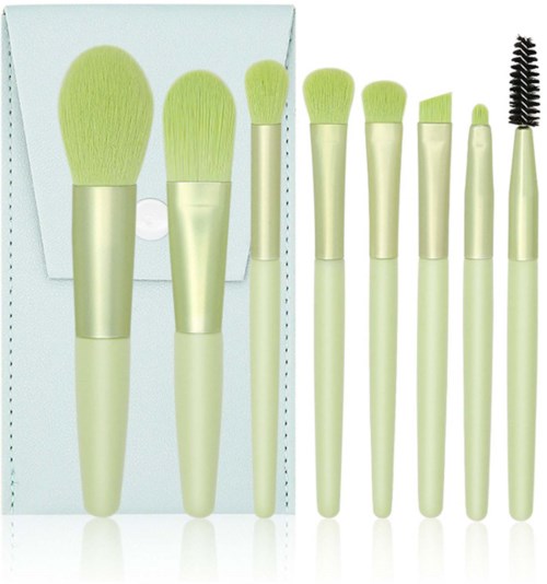 Smashit Cosmetics Everyday Brush Set Green Green