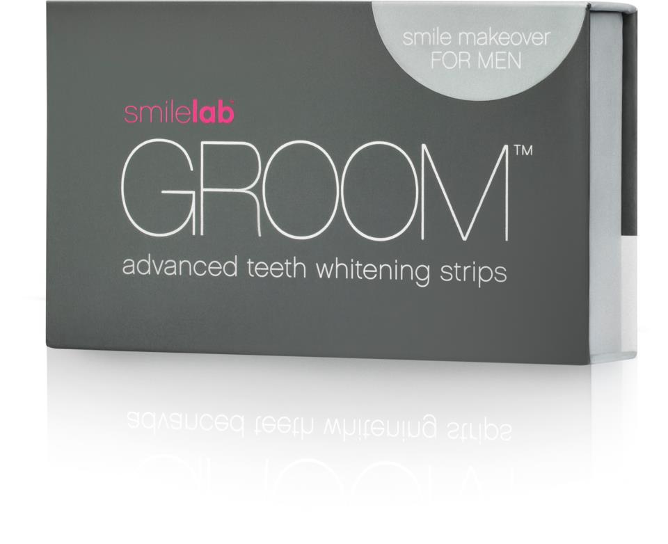 Smile lab GROOM mens teeth whitening strips