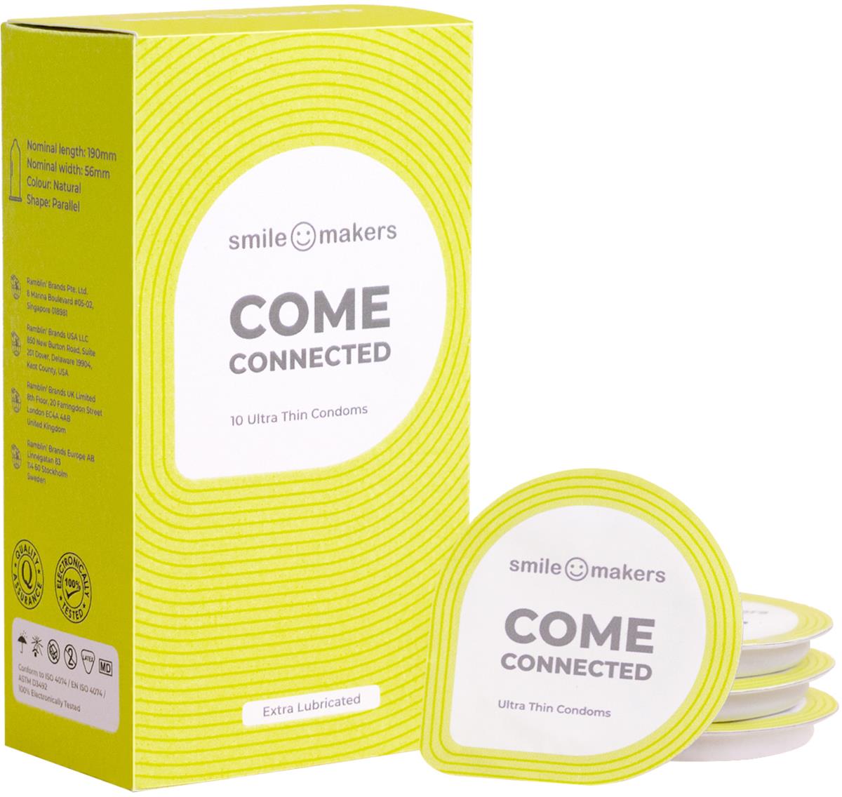 Smile Makers Come Connected Condoms
