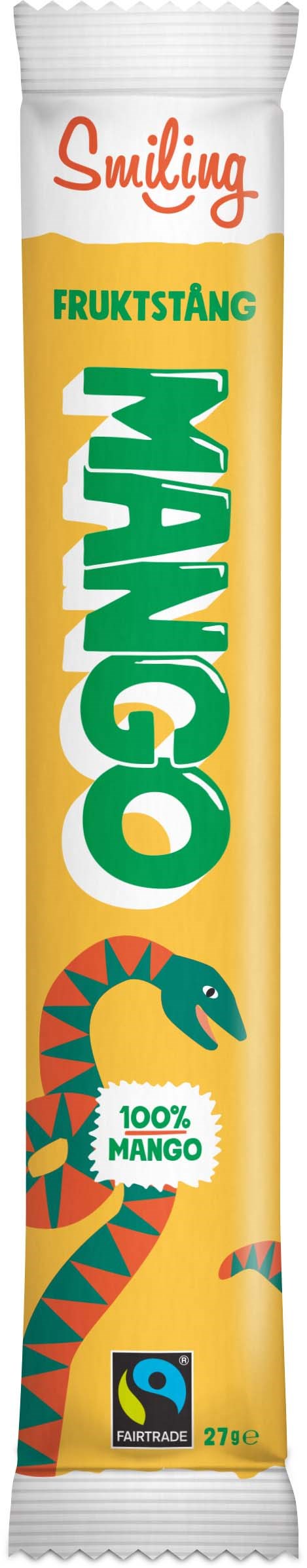 Smiling Fruktstång Mango 27 g