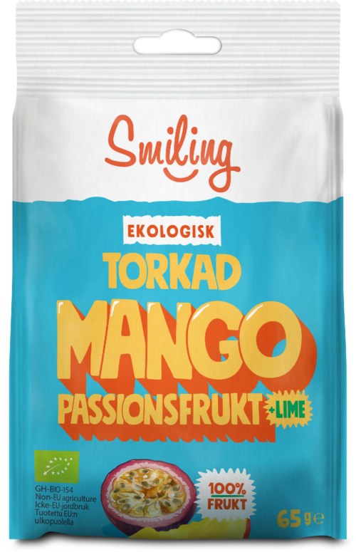 Smiling Mango Passionsfrukt Lime 65 g