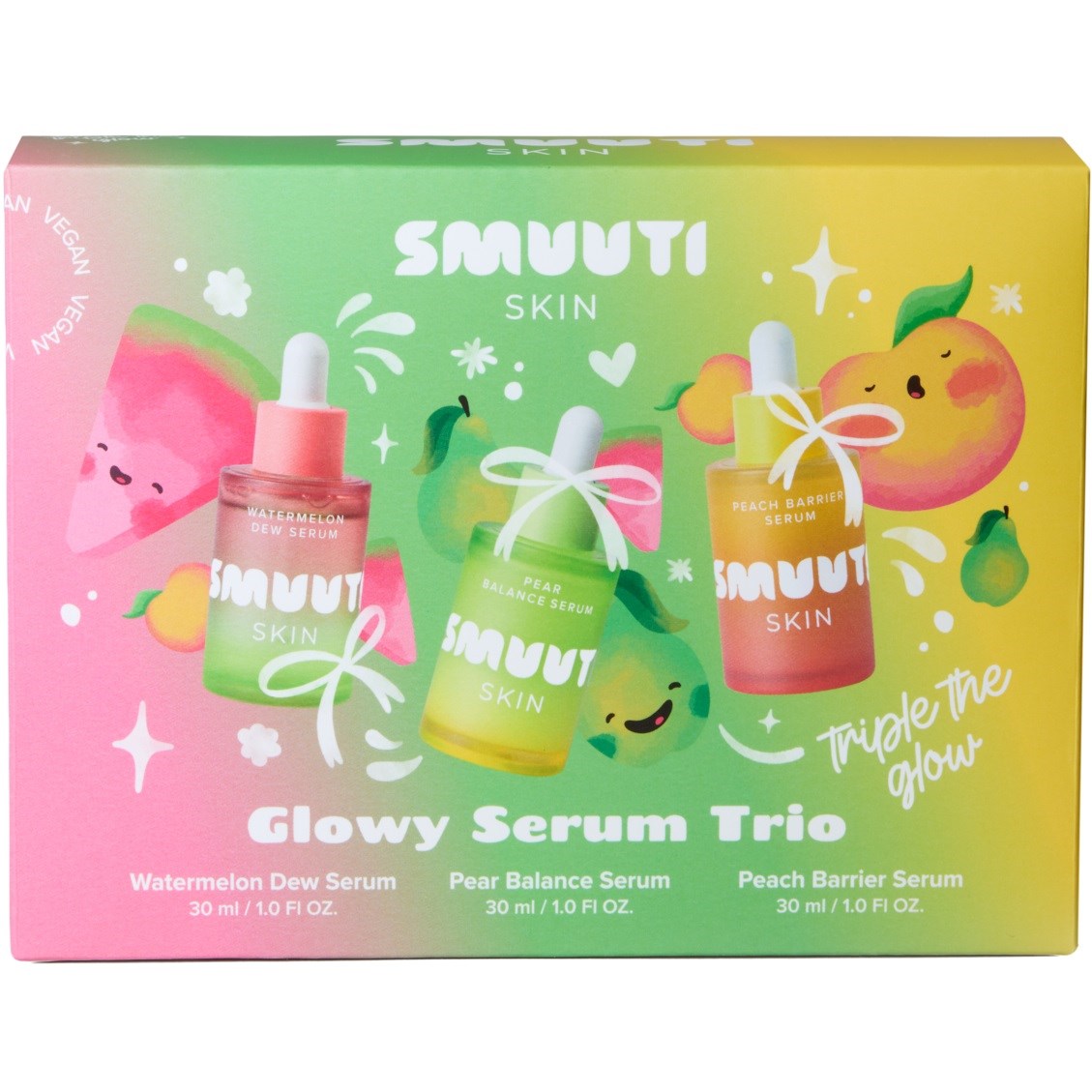 Smuuti Skin Glowy Serum Trio 0 kpl