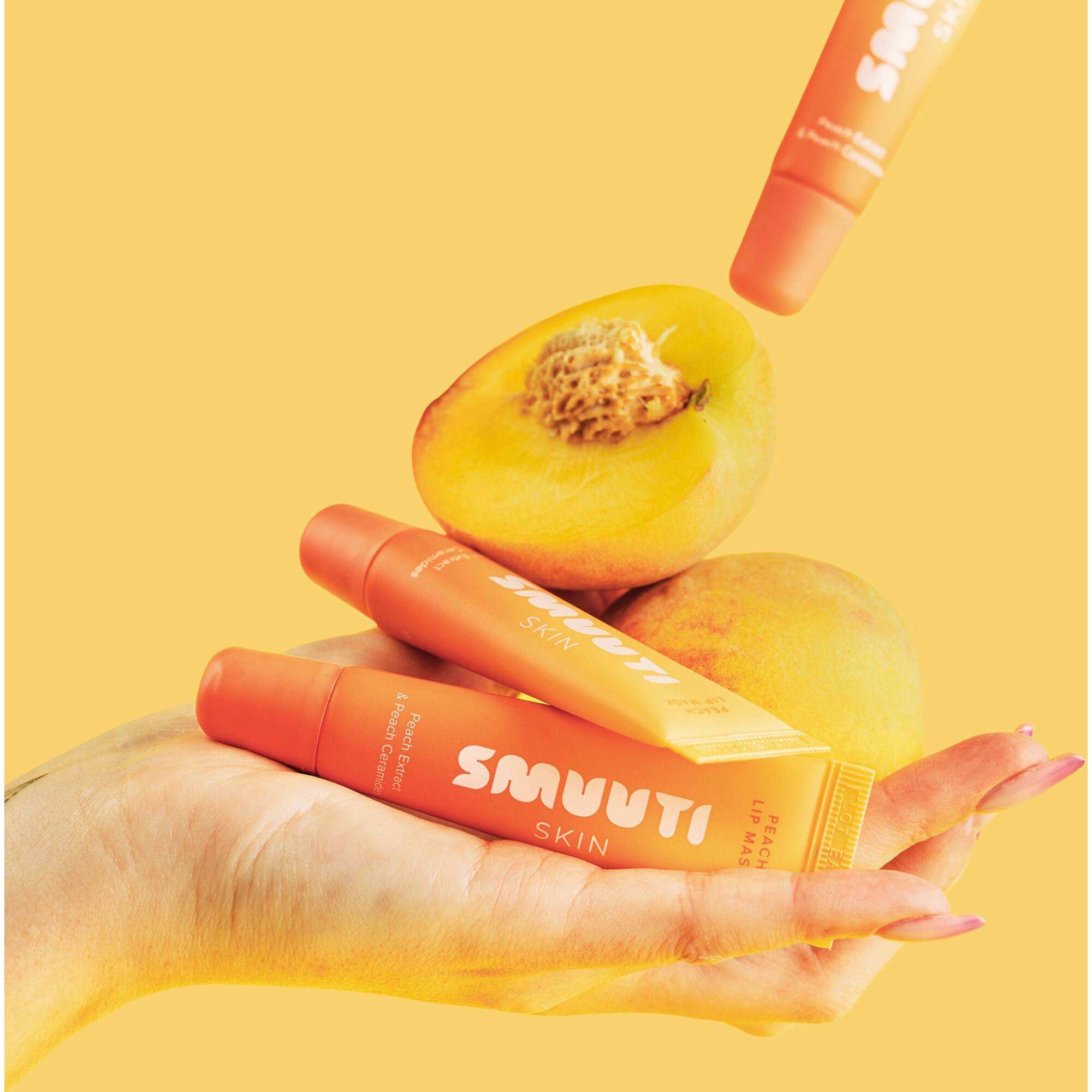 Smuuti Skin Peach Lip Mask 15 ml (obrázok 3)