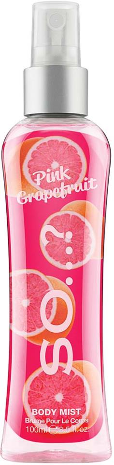 SO…? Pink Grapefruit Body Mist 100 ml
