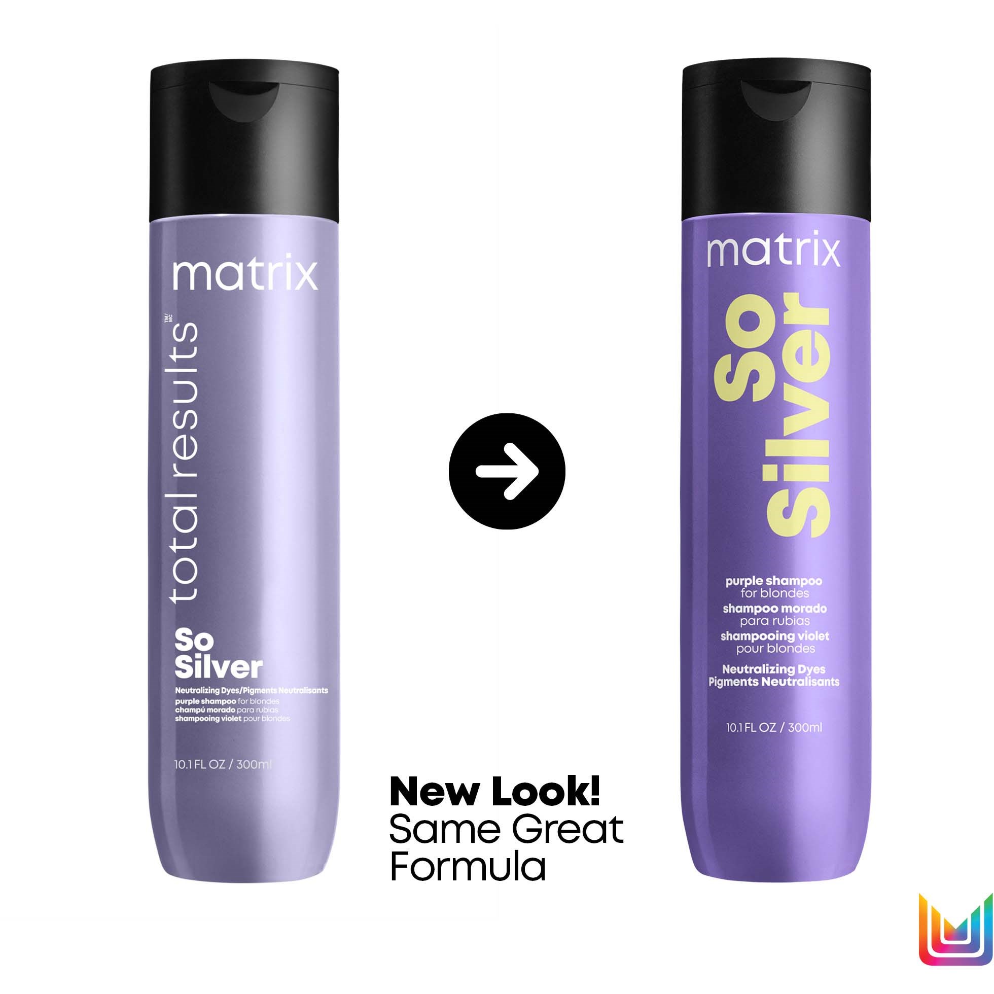 Alternativ bild 1 för Matrix Total Results So Silver Shampoo 300 ml