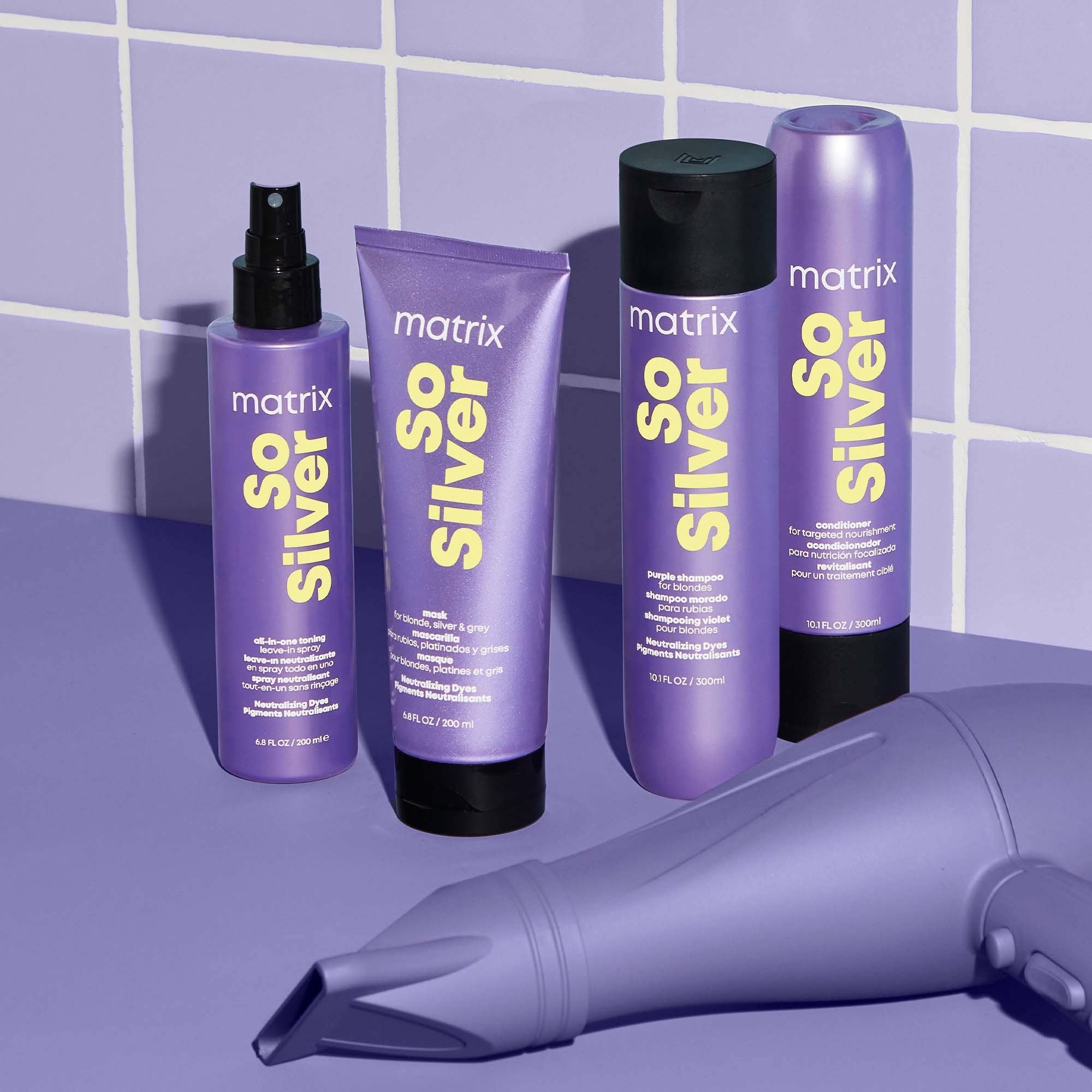 Matrix So Silver Total Results Purple Shampoo 300 ml (obrázok 8)