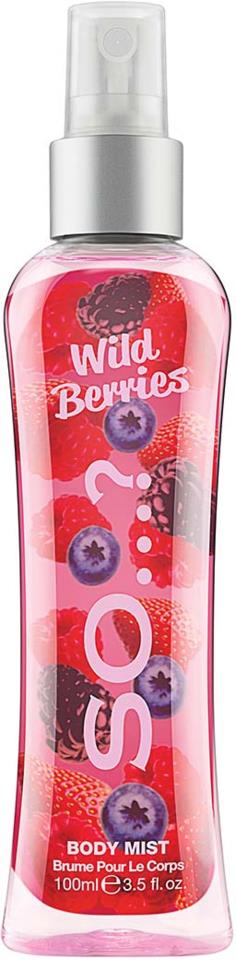 SO…? Wild Berries Body Mist 100 ml