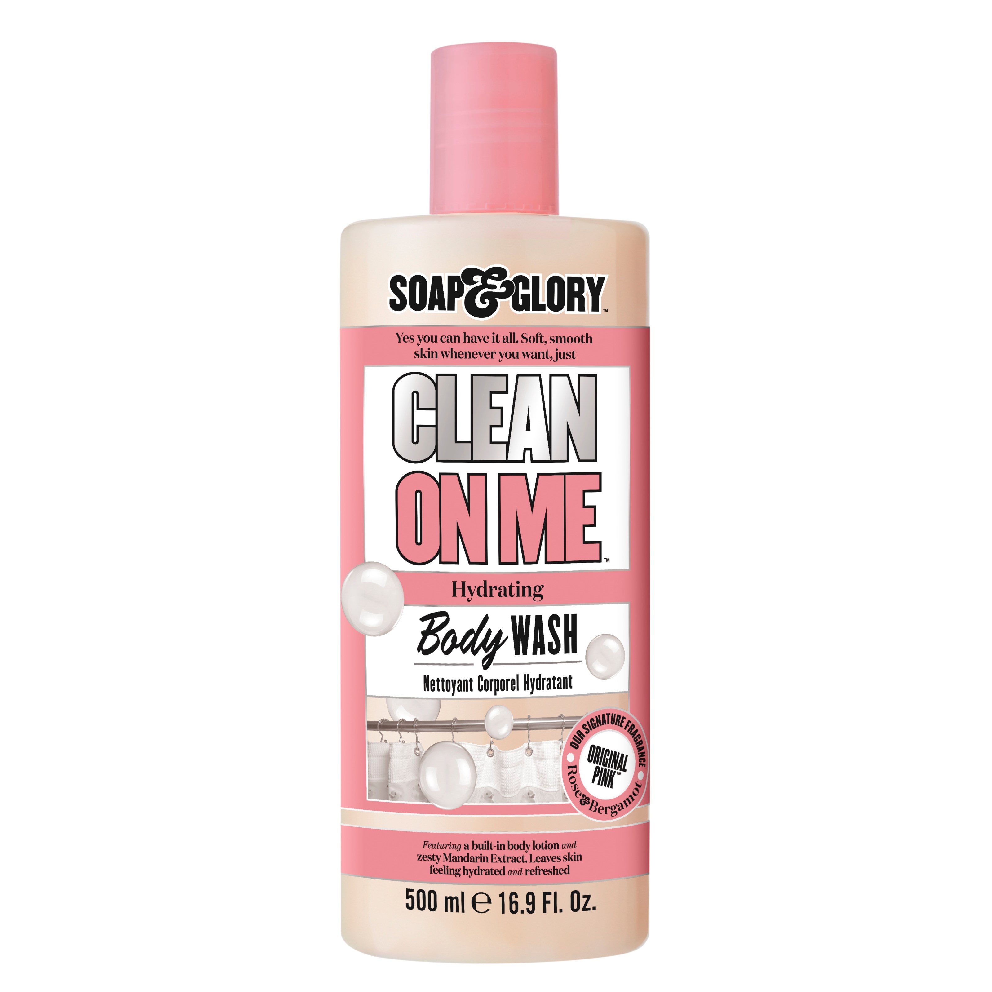 Bilde av Soap & Glory Original Pink Clean On Me Creamy Shower Gel 500 Ml