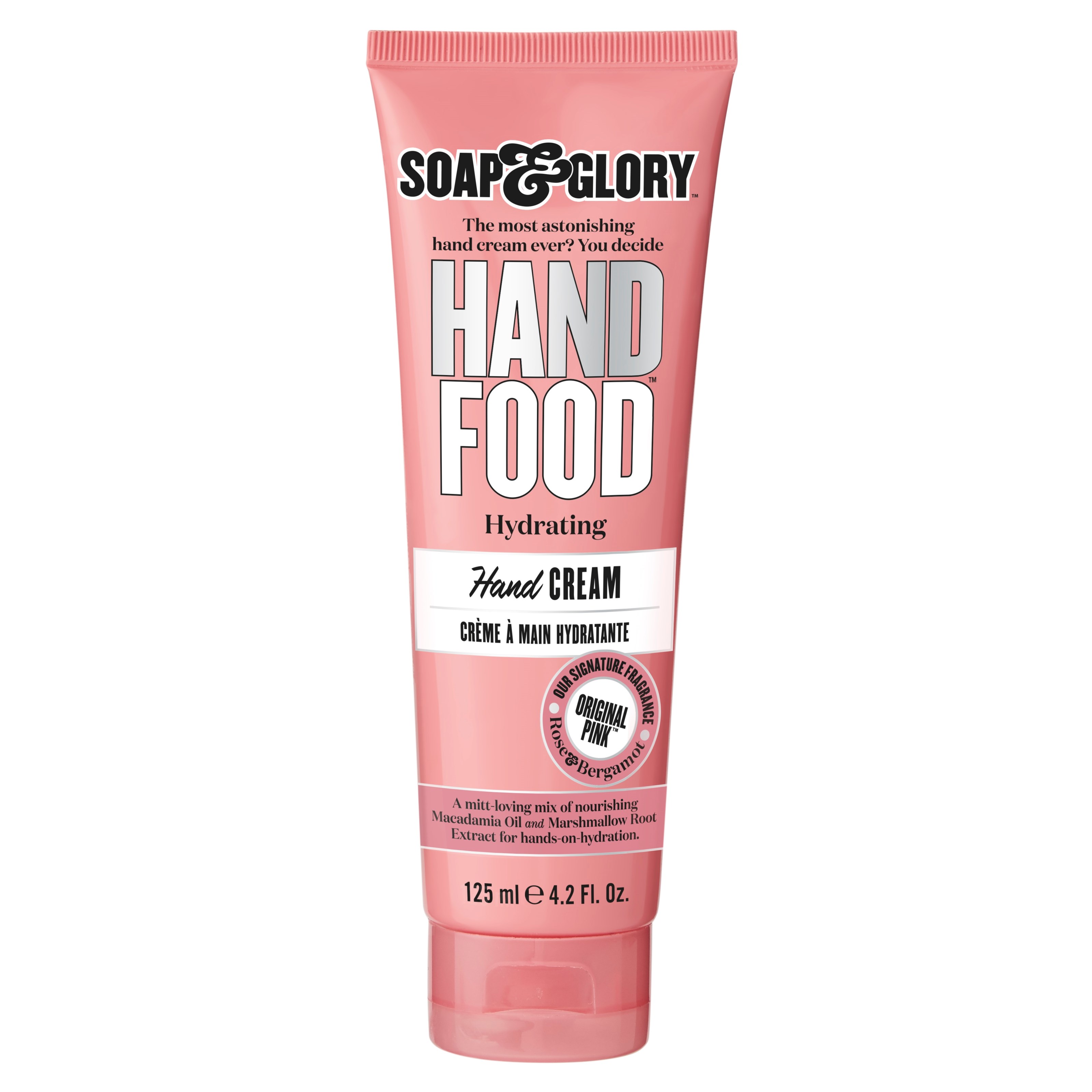 Soap & Glory Original Pink Hand Food Hydrating Hand Cream 125 ml billede