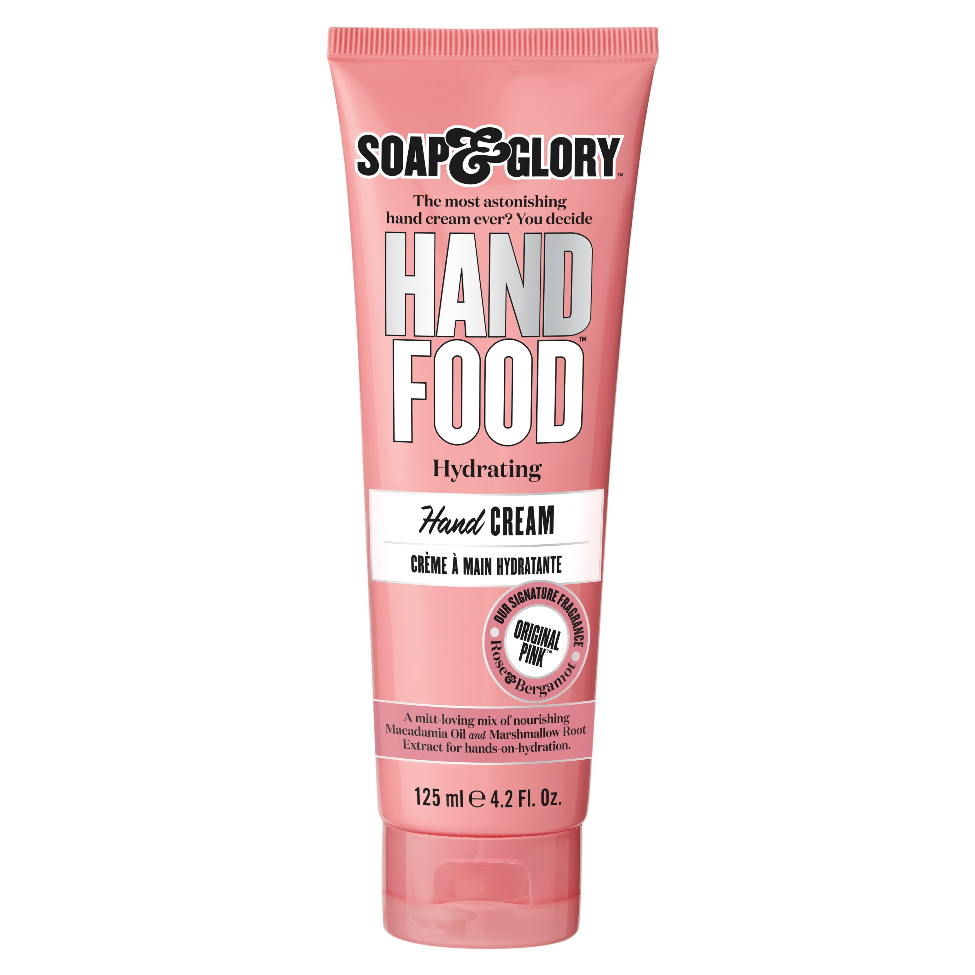 Läs mer om Soap & Glory Original Pink Hand Food Hydrating Hand Cream 125 ml