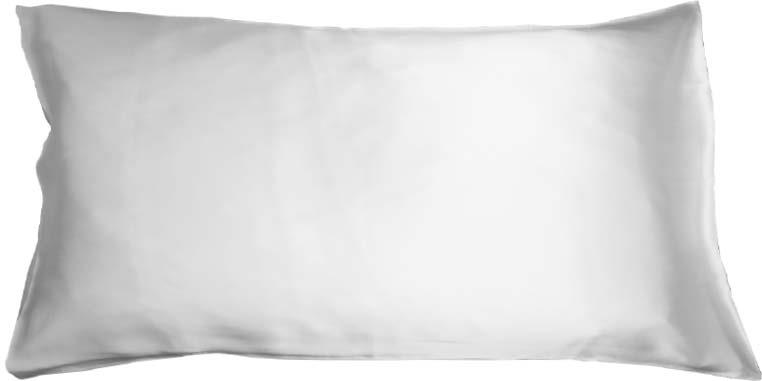 Soft Cloud Mulberry silk pillowcase 40x80 white
