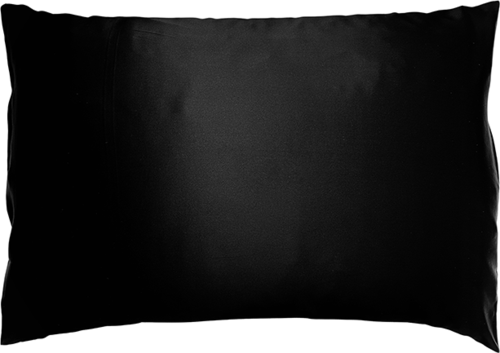 Soft Cloud Mulberry silk pillowcase 50x60 Black