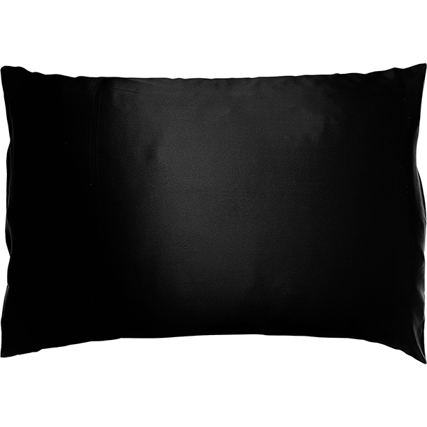 Läs mer om Soft Cloud Mulberry silk pillowcase 50x60 Black
