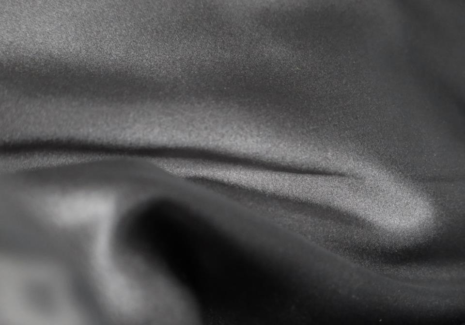 Soft Cloud Mulberry silk pillowcase 60x63 cm charcoal