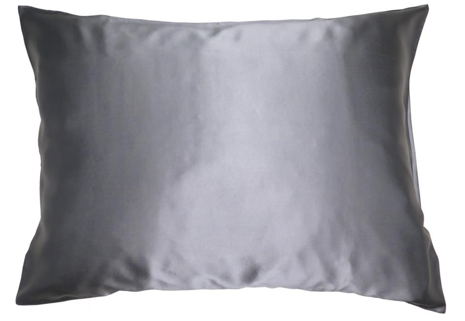 Soft Cloud mulberry silk pillowcase charcoal
