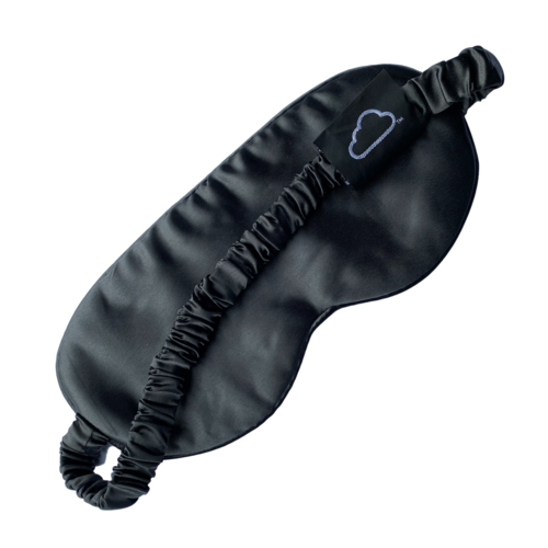 Soft Cloud Mulberry silk sleep mask Charcoal