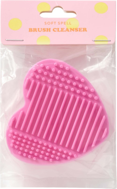 Soft Spell Brush Cleanser – Heart-Shaped Cleaning Pad