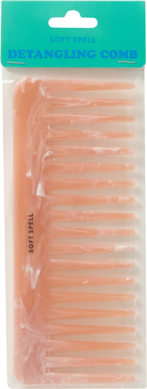 Soft Spell Marble Detangling Comb – Wide Tooth