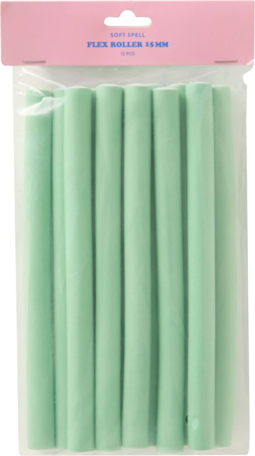 Soft Spell Soft Foam Hair Rollers – Bendable Heatless Curlers for Full Curls and Waves