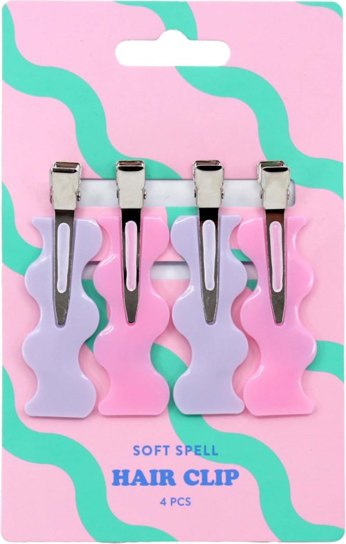 Soft Spell Makeup Hair Clips – 4 Pack