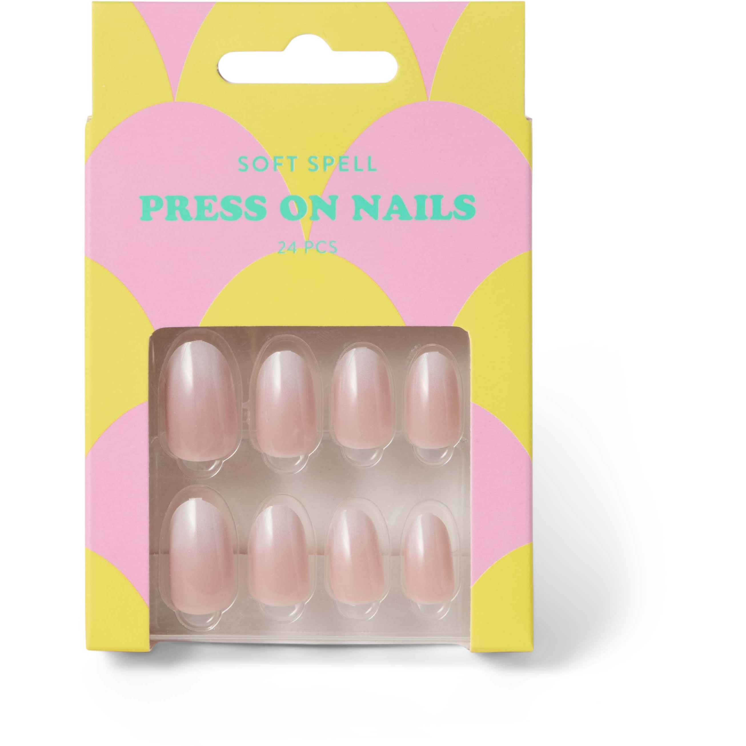 Soft Spell Press On Nails Milky French 24 st