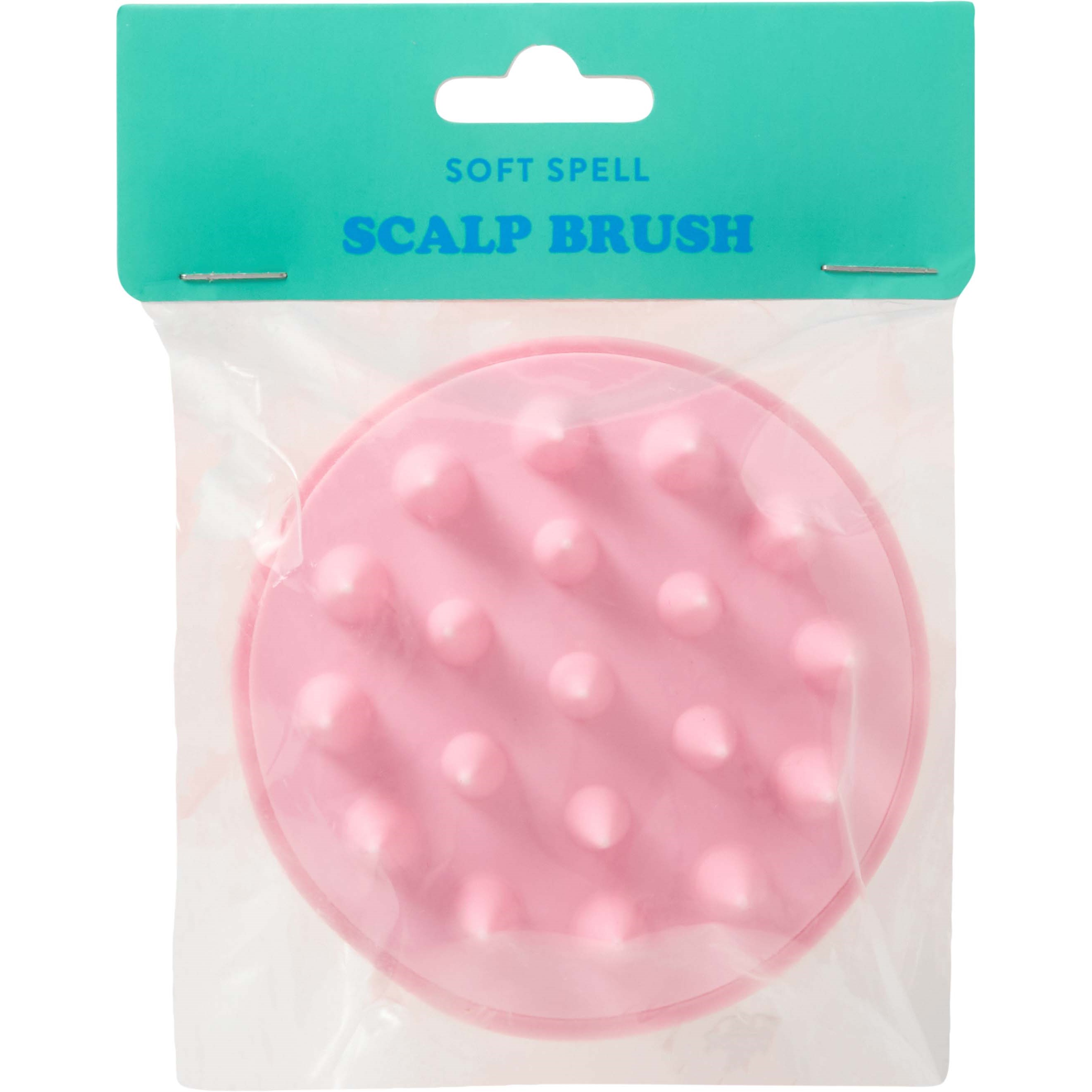 Soft Spell Scalp Brush – Silicone Shower Brush Pink