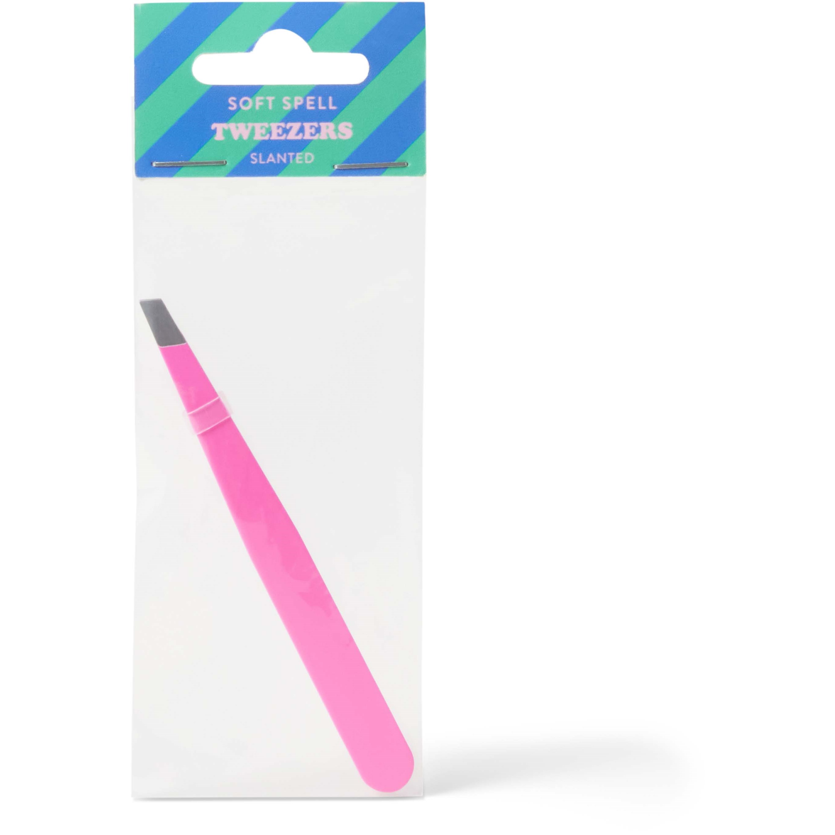 Soft Spell Tweezers Slanted Pink