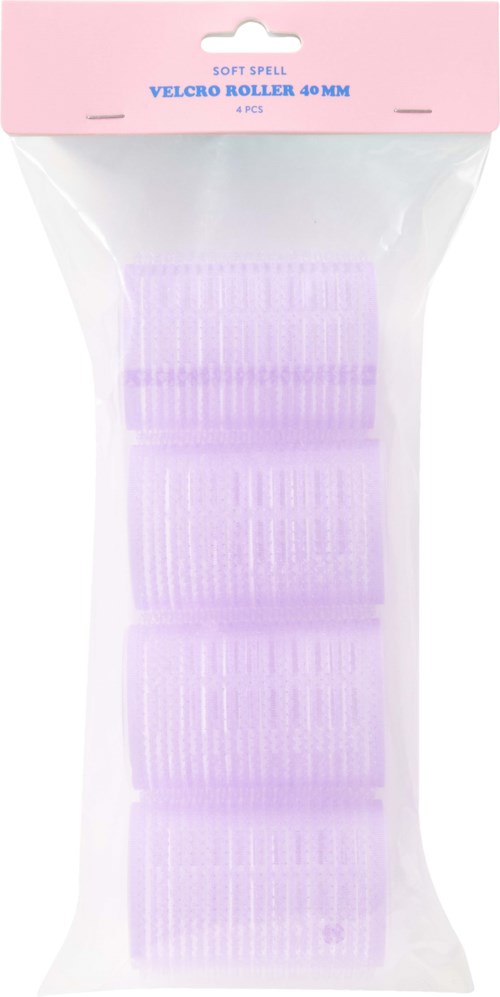 Soft Spell Self-Adhesive Hair Rollers for Natural Curls and Waves 40 mm