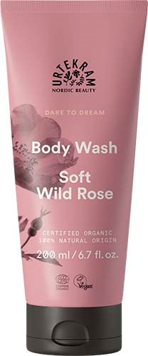 Urtekram Soft Wild Rose Dare to Dream Body Wash 200 ml