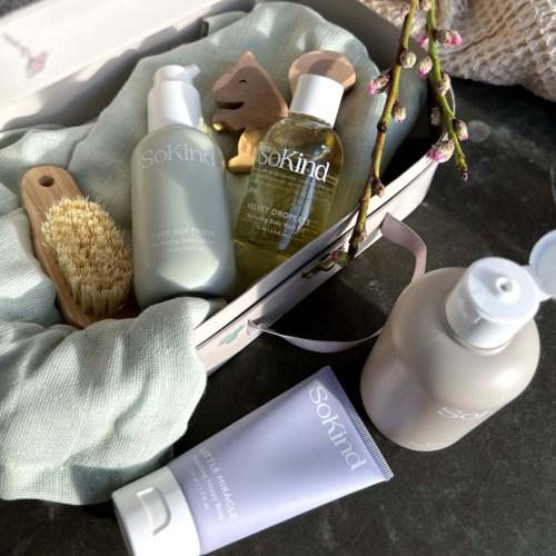Набор для ухода за кожей малыша SoKind Baby Dear Baby Skin Care Kit, 4 продукта — фото 7