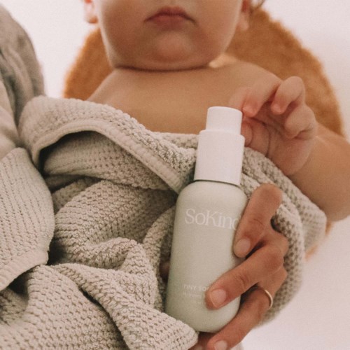 Лосьон для тела малыша SoKind Baby Tiny Softness, успокаивающий, с маслами миндаля и ши, 125 мл — фото 3