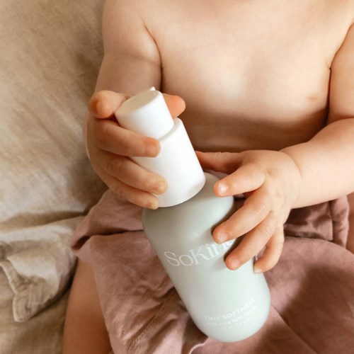 Лосьон для тела малыша SoKind Baby Tiny Softness, успокаивающий, с маслами миндаля и ши, 125 мл — фото 5