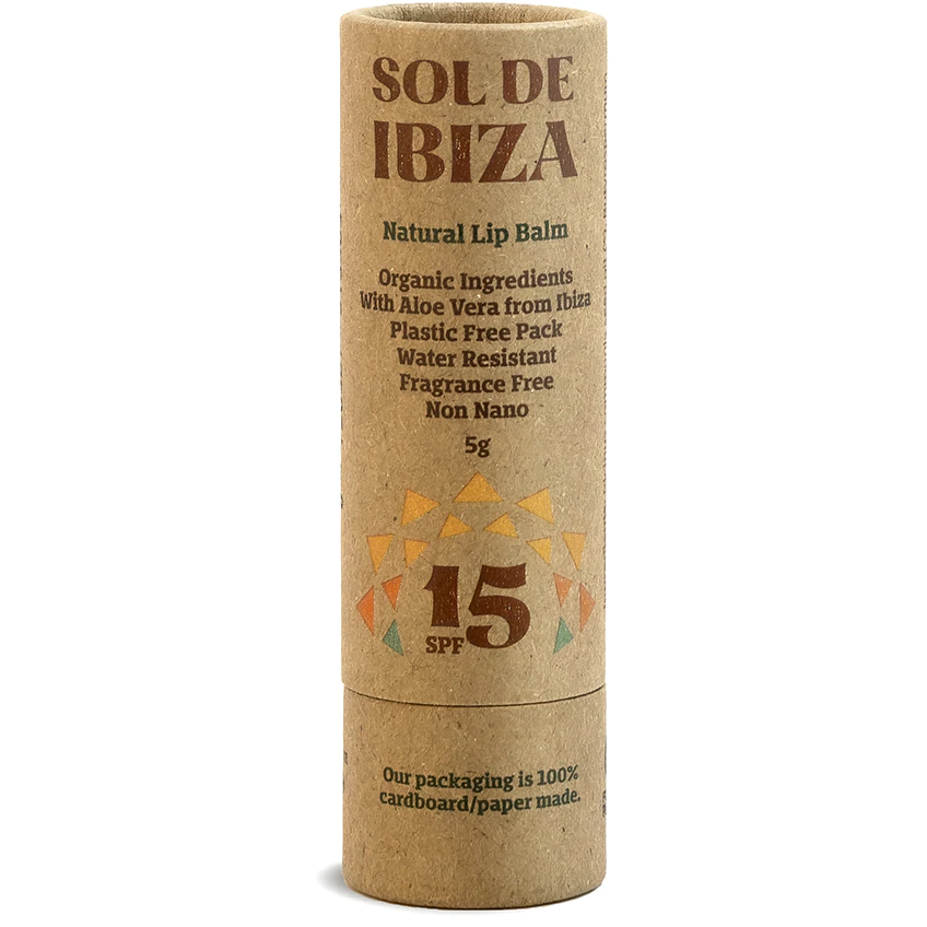 Läs mer om Sol de Ibiza Plastic Free Lip Balm SPF15 5 g