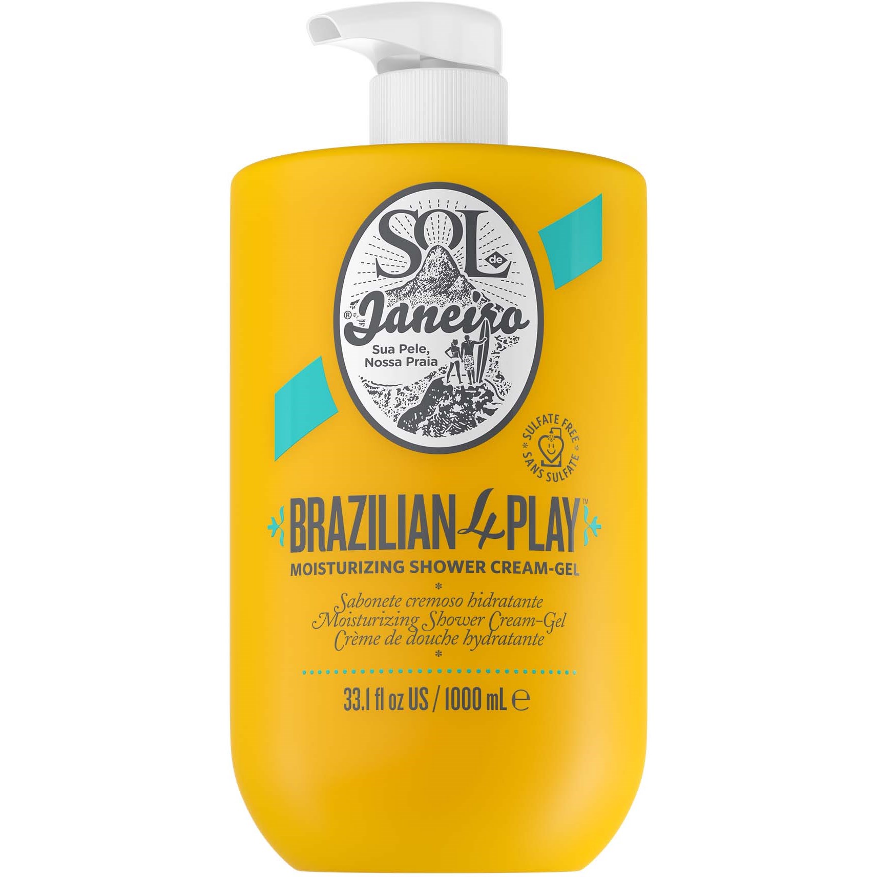 Bilde av Sol De Janeiro Brazilian 4 Play Moisturizing Shower Cream-gel 1000 Ml