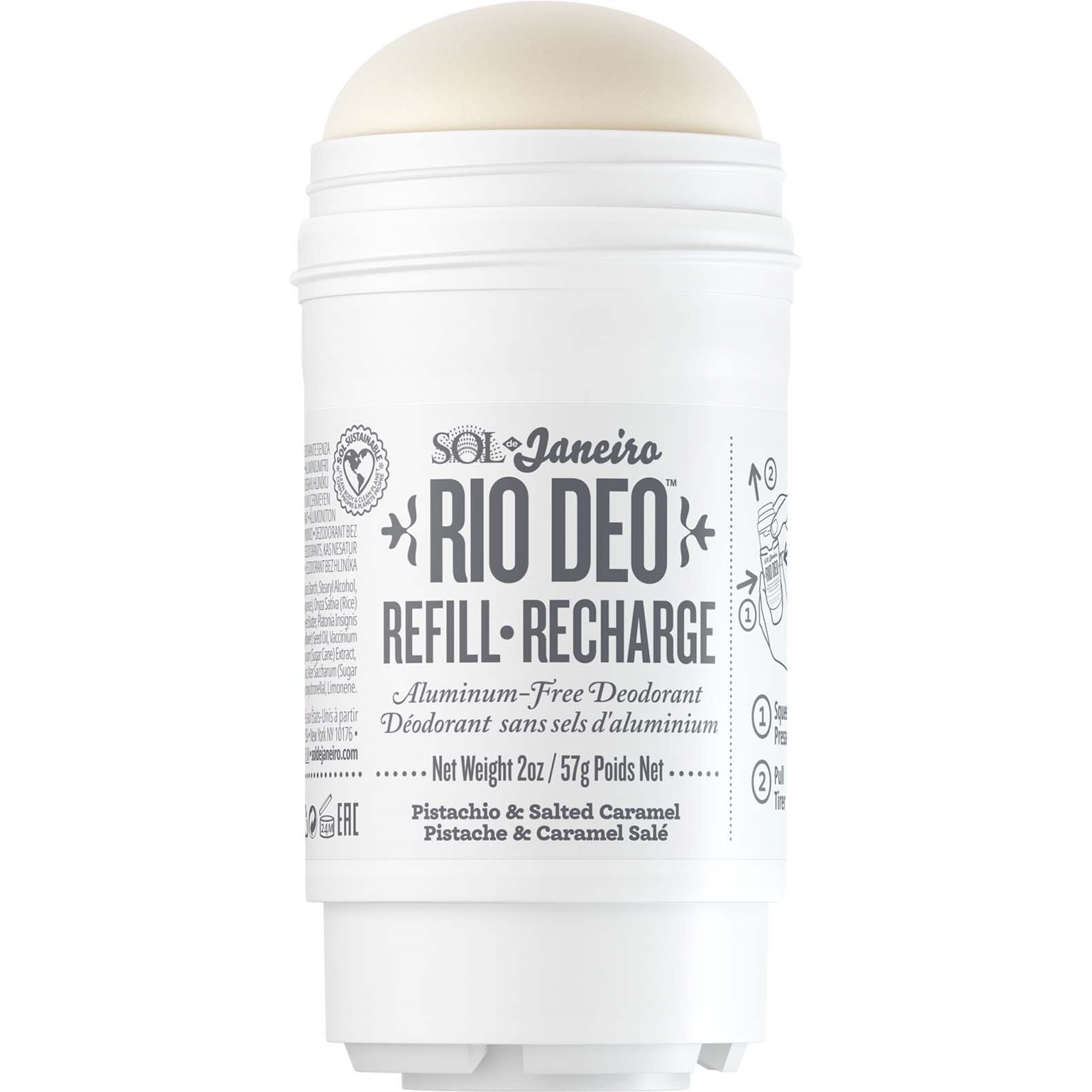 Läs mer om Sol de Janeiro Rio Deo 62 Deodorant Refill 57 g