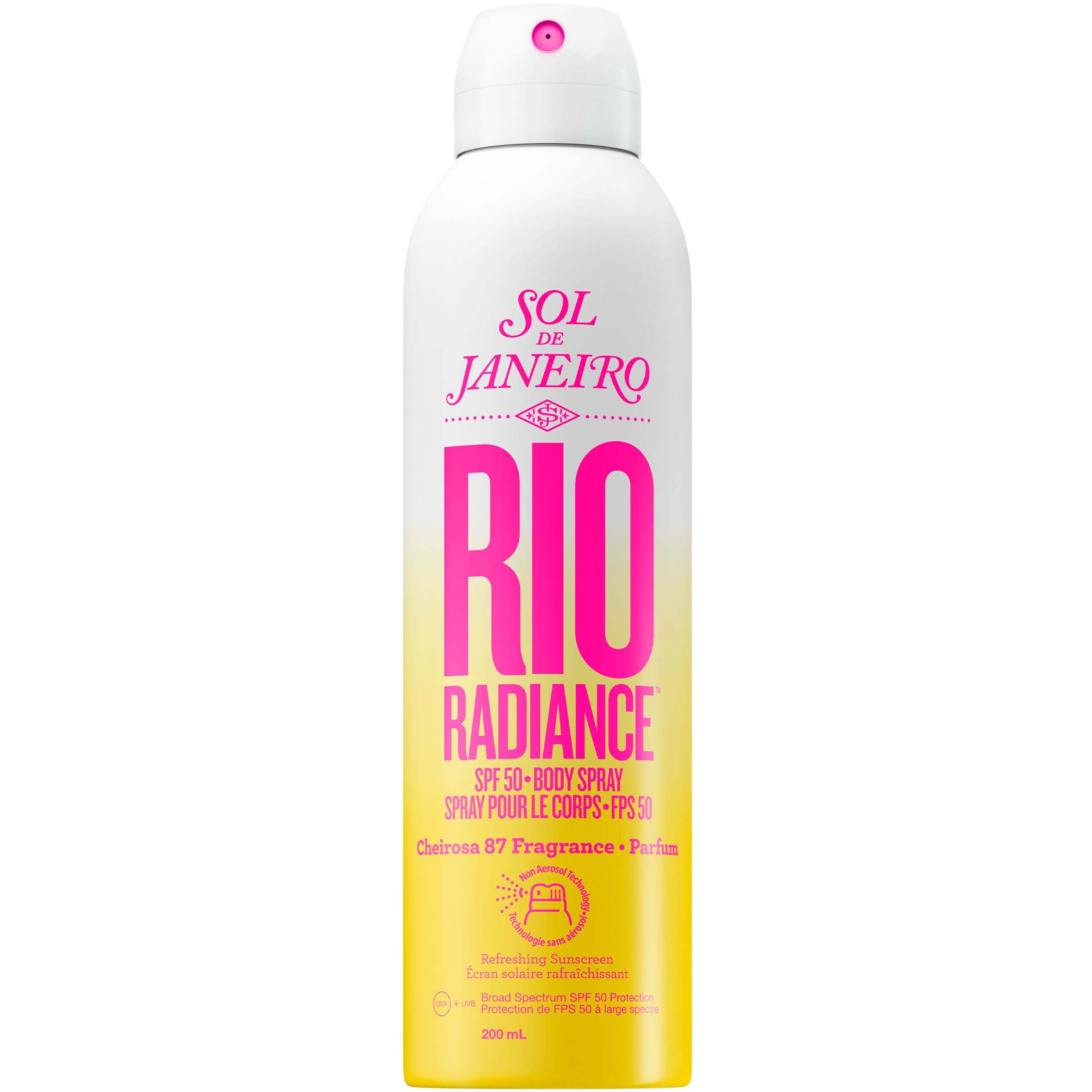 Läs mer om Sol de Janeiro Rio Radiance SPF 50 Body Spray 200 ml