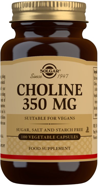 Solgar Choline 350 mg Vegetable Capsules 100 st