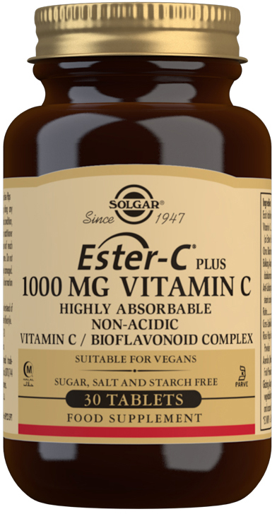 Solgar Ester-C Plus 1000 mg Vitamin C Tablets