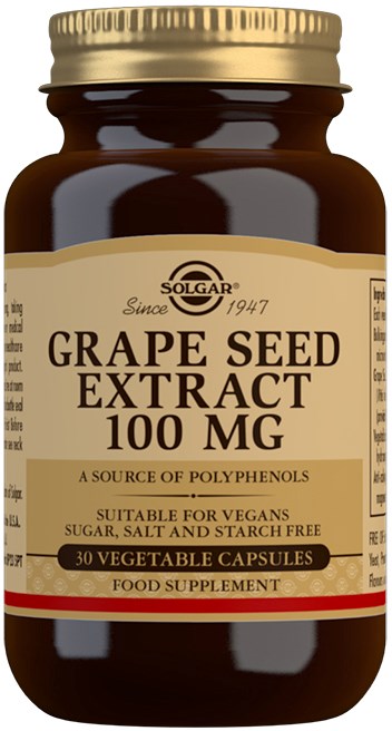 Solgar Grape Seed Extract 100 mg 30 st