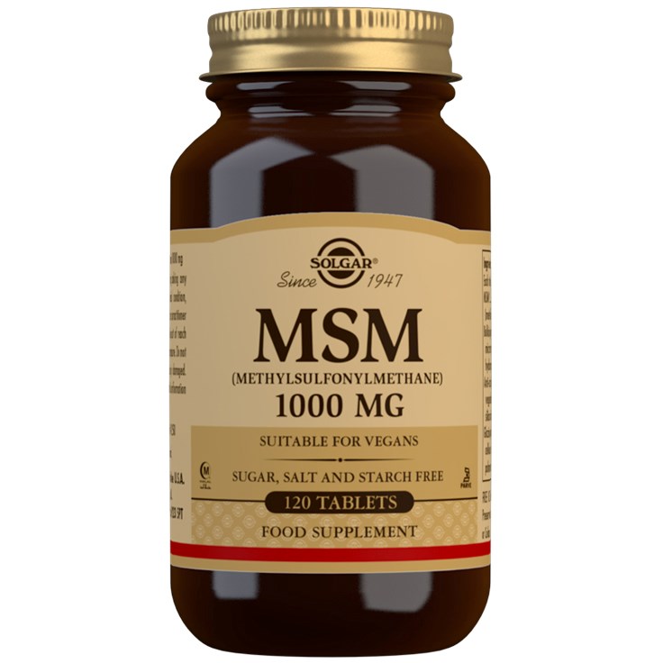 Solgar MSM 1000 mg Tablets 120 st