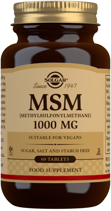 Solgar MSM 1000 mg Tablets 60 st