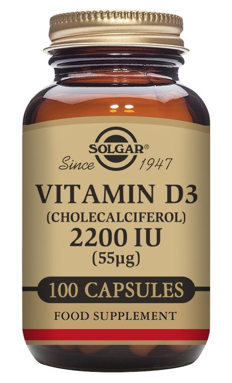 Solgar Vitamin D3 2200 IU 100kaps