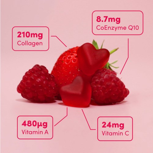 SOLV Collagen Peptides + CoQ10 Gummies 60 st